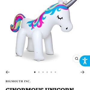 Giant Inflatable Unicorn Yard Sprinkler